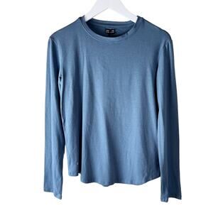 NWT Two Blind Brothers Long Sleeve Tee‎ Sz Medium Blue